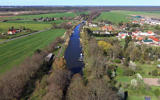 Alter Ihlekanal. Dieser verband den Plauer Kanal mit der Elbe