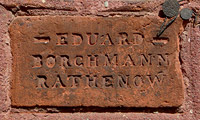 Rathenower Ziegelstempel EDUARD BORCHMANN RATHENOW