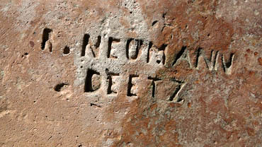 Ziegel Deetz, Robert Neumann, ca. 1860-1900. Berlin Köpenickerstr., Bauschutt Abbruch.