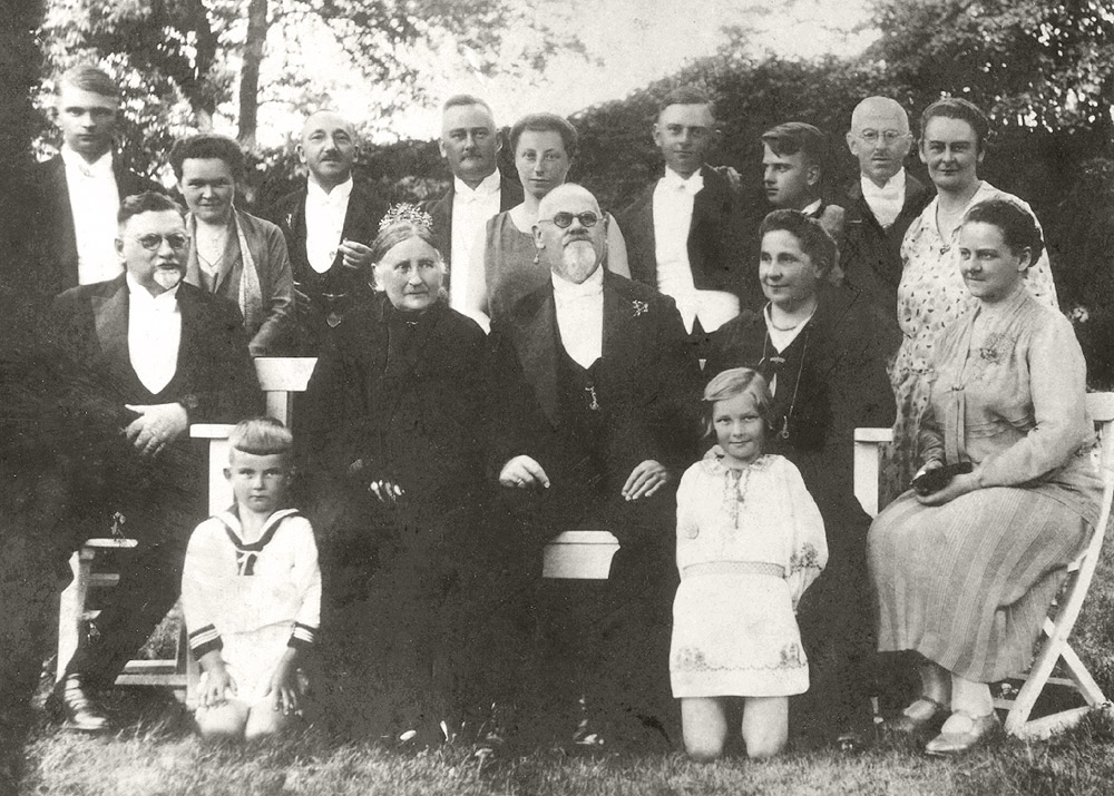 Familie Witte Goldene Hochzeit 1930