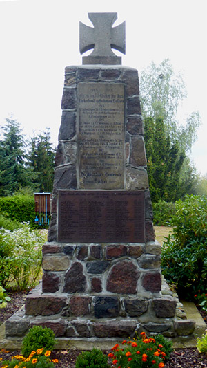 Kriegerdenkmal in Bützer