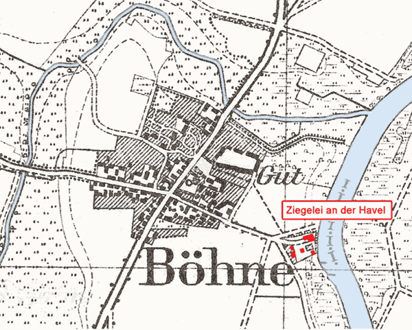 Guts-Ziegelei Bhne an der Havel.