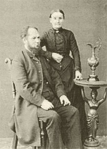 Ziegeleibesitzer Andreas Herms mit Ehefrau Karoline Böhne