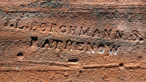 Ziegelstempel J. L. BORCHMANN RATHENOW - Borchmann Johann Ludwig Ziegelei Ludwigslust 1824 bis 1833
