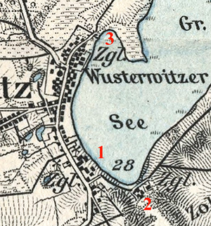 Karte Ziegeleien in Wusterwitz Ziegelei Bode