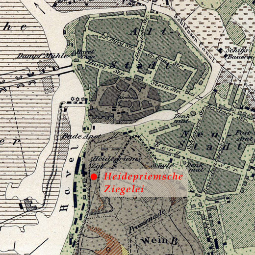Karte Ziegelei Heidepriem am Weinberg