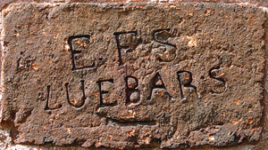 Ziegelstempel E F S LUEBARS Ernst Friedrich Schultze