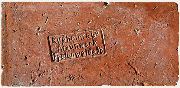 Voll-Verblendziegel Kuhnheim&Co Alaunwerk Freienwalde a/O