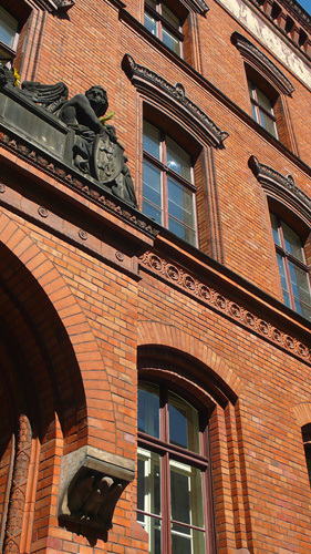 Hermsdorfer Ziegel Sophien-Gymnasium Adolf Gerstenberg 1865 bis 1867 Faasade