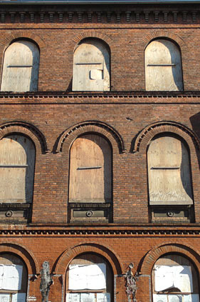 Hermsdorfer Ziegel Krankenhaus jüdische Gemeinde Auguststrasse Eduard Knoblauch 1861 Strassenansicht