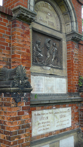 Hermsdorfer Ziegel Grabdenkmal Lkke Dorotheenstdtische Kirchhof Liesenstrasse 1862