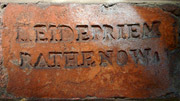 Berlin Lehrter Strasse Ziegelstempel HEIDEPRIEM RATHENOW 1