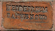 Berlin Lehrter Strasse Ziegelstempel HEIDEPRIEM RATHENOW 3 Btzer bei Rathenow