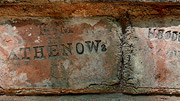 Berlin Lehrter Strasse Ziegelstempel v. K. M. RATHENOW 3